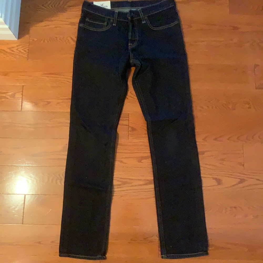 The Hollister Skinny Dark Wash Jeans